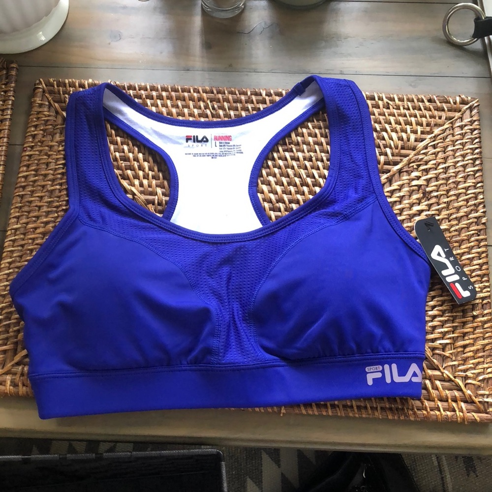 NWT FILA Sport Running Sports Bra, L